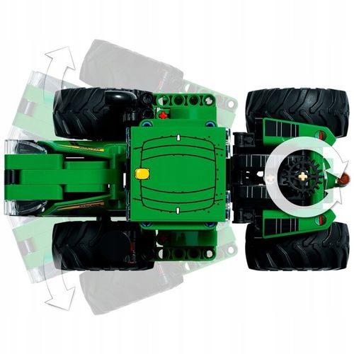 ZESTAW KLOCKÓW LEGO TECHNIC CIĄGNIK Z WYWROTKĄ PRZYCZEPKĄ TRAKTOR JOHN DEER na Arena.pl