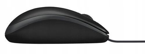 Mysz przewodowa Logitech B100 czarna USB 800 DPI (910-003357) na Arena.pl