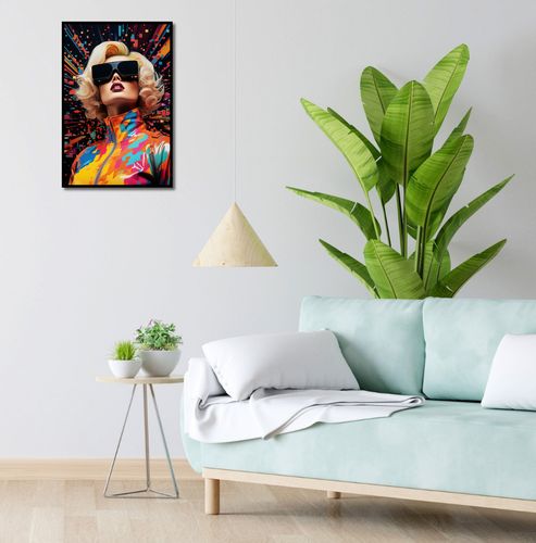 Plakat 40x60cm Retro Futuryzm na Arena.pl