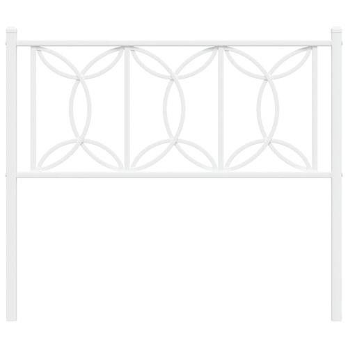 Metalowe wezgłowie, białe, 107 cm na Arena.pl