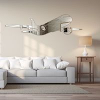 AeroLustro Premium — Lustro Akrylowe „Samolot”