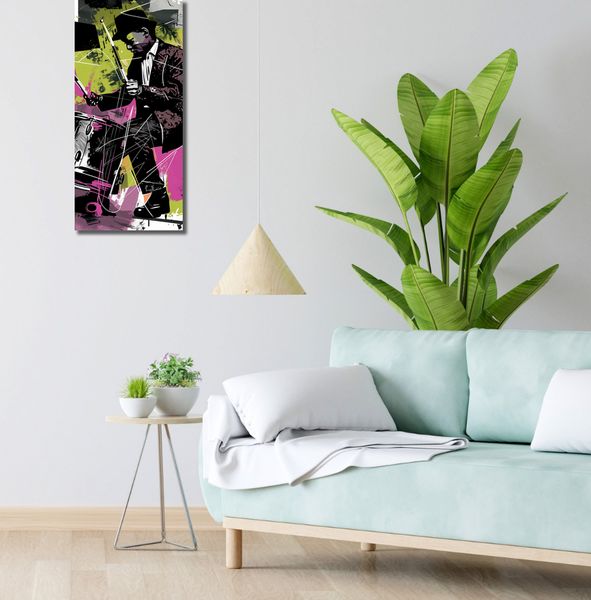 Obraz 30x70cm Perkusyjna Energia zdjęcie 2