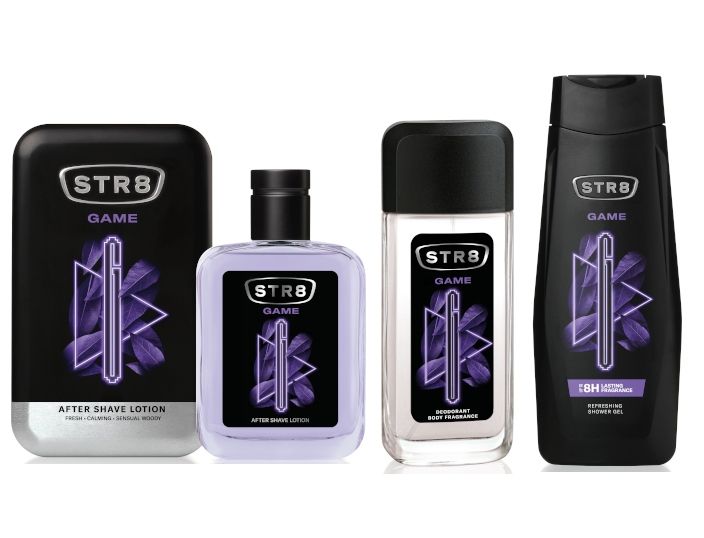 STR8 woda płyn po goleniu GAME STR8 100 ml after shave lotion GAME NOWOŚĆ zdjęcie 4