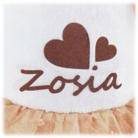 Lalka Metoo z metryczką - PREZENT NA ROCZEK DLA DZIEWCZYNKI maskotka królik