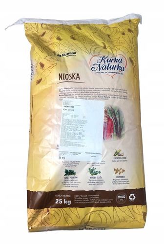 PASZA KURKA NATURKA 25 KG KRUSZONKA DLA KUR NIOSEK na Arena.pl