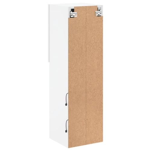 Szafka TV, z LED, biała, 30,5x30x102 cm na Arena.pl