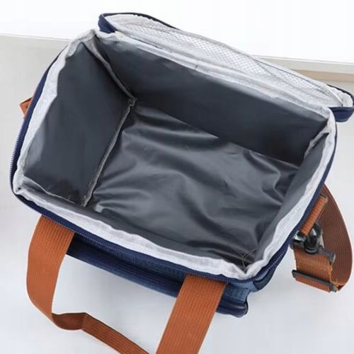 KOSZ PIKNIKOWY TORBA TERMICZNA PLAŻOWA NA ZAKUPY PIKNIK DUŻA 2 komory na Arena.pl