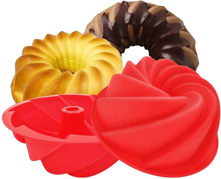 Silikonowa Forma  Do Pieczenia Ciasta Babki zdjęcie 1