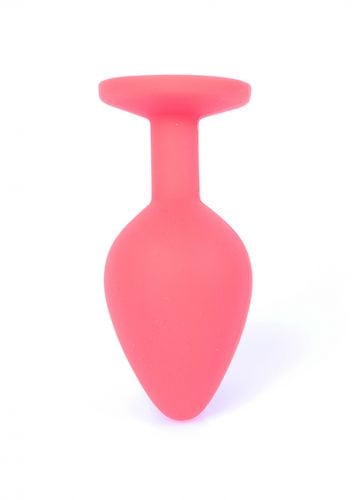 plug jewellery red silicon plug medium  blue diamond na Arena.pl