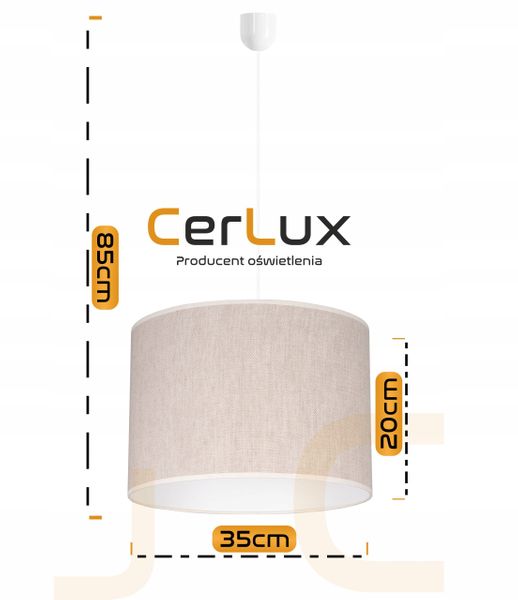 Lampa wisząca ABAŻUR 35 cm zdjęcie 2