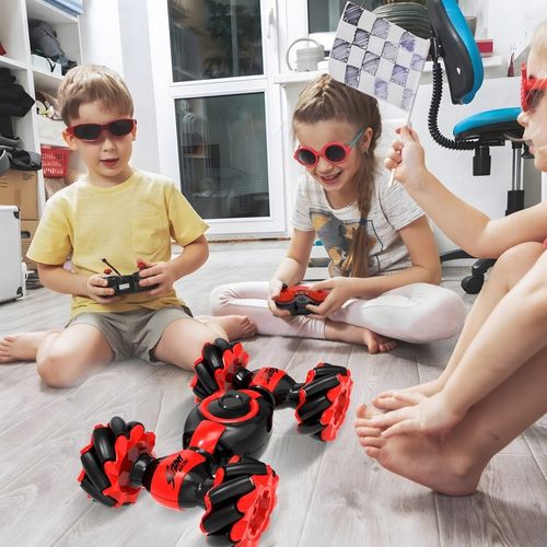 SAMOCHÓD ZDALNIE STEROWANY GESTAMI REKĄ 4X4 PILOT RC DRIFT CAR KOŁA DUŻE na Arena.pl