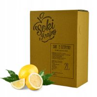 Sok z cytryn 2l 100% tłoczony naturalny NFC