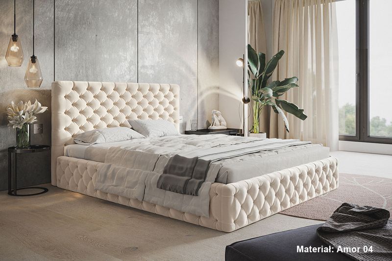 Łóżko Slim 8 tapicerowane 120x200 stelaż pojemnik zdjęcie 2