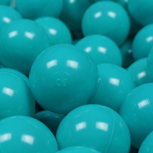 Kulki do zabawy ø7cm 200szt turkusowe na Arena.pl