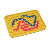 zabawka sensoryczna WigglyToy żółty MAŁPISZON