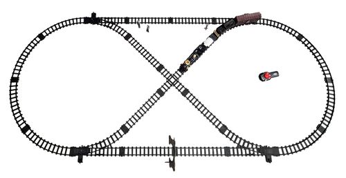 Zdalnie Sterowana Kolejka Retro Dla Dzieci 5+ Tor 247 Cm + Pilot 2,4 Ghz na Arena.pl