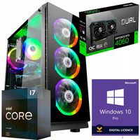 KOMPUTER GAMINGOWY INTEL CORE I7|RTX 4060|32GB|1TB SSD|Wi-Fi|WIN 10PRO