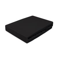 Prześcieradło jersey z gumką 120x200 Darymex czarne