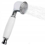 SŁUCHAWKA PRYSZNICOWA RETRO STALOWA SLU-07