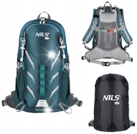 Plecak podróżny Trekkingowy Turystyczny 20L Zielony NILS Pojemny Duży XL