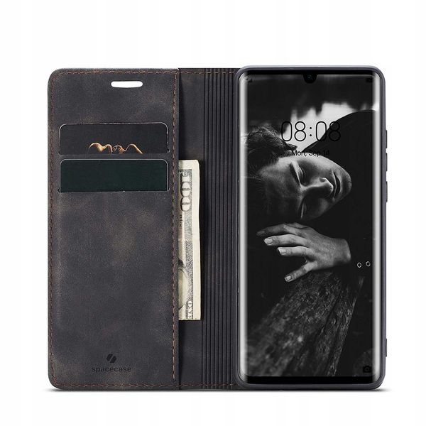 Spacecase Wallet Huawei P30 Pro Black zdjęcie 14