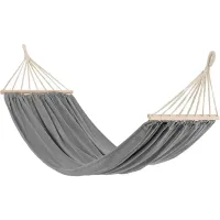 Duży hamak XXL ogrodowy dwuosobowy wiszący mocny bujak z linkami