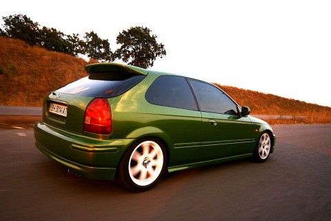 Honda Civic VI EJ9 bez ABSu - zestaw przewodów hamulcowych miedzianych na Arena.pl