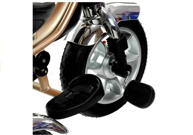 Rower Trójkołowy PRO500 Kremowy zdjęcie 4