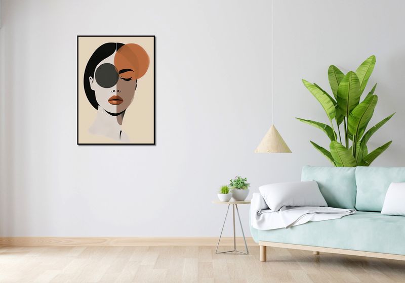 Plakat 64x90cm Dwie Strony Piękna zdjęcie 4