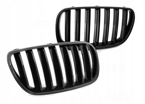 Grill przedni BMW X3 E83 06-10 BLACK POŁYSK na Arena.pl