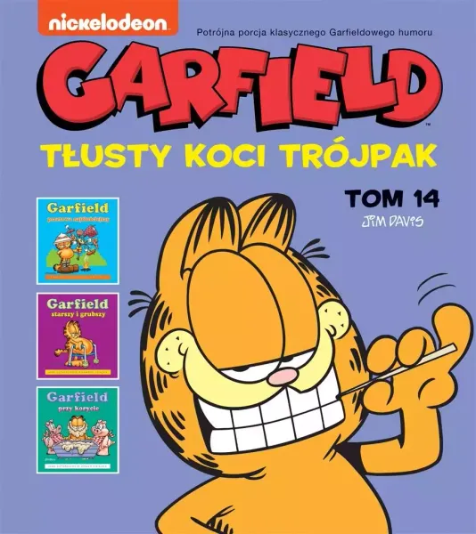 Garfield. Tłusty koci trójpak. Tom 14 zdjęcie 1