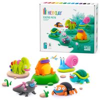 Hey Clay Masa plastyczna Zestaw Egzotyczne zwierzęta HCL15025