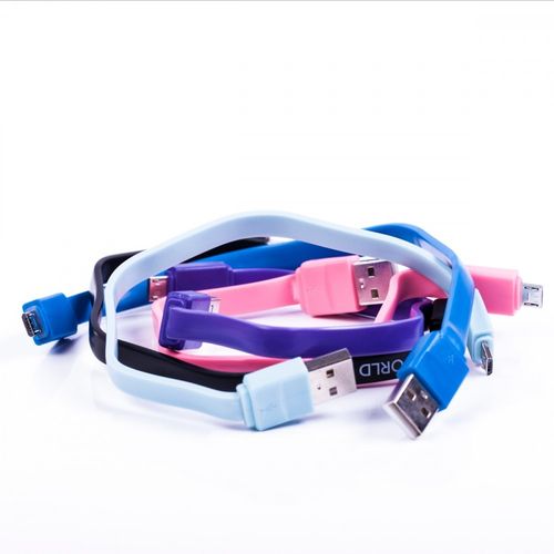 4world Candy Cable, kabel do przesyłu danych, Micro USB na Arena.pl