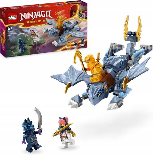 LEGO NINJA GO 71810 NIEBIESKI SMOK RUCHOMY SMOCZĄTKO FIGURKI RIYU FIGURKA na Arena.pl