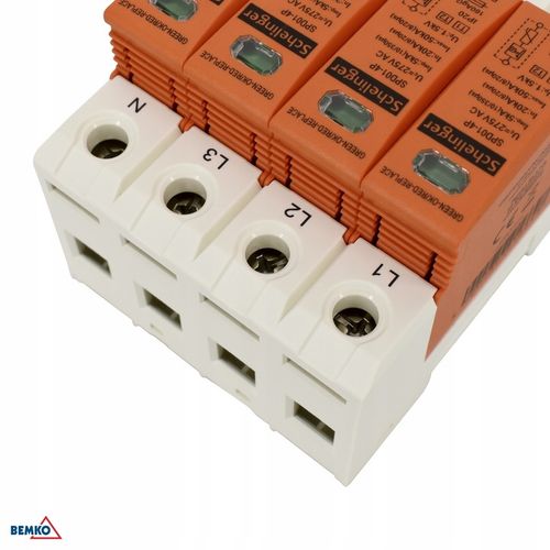 OCHRONNIK PRZEPIĘĆ 4P 5kA KLASA T1+T2 (B+C) SCHELINGER A51-SPD01-4P-B+C na Arena.pl