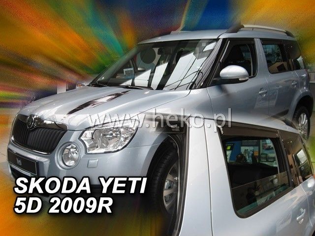 Owiewki Skoda YETI 5d. 2009-2017r. PRZODY zdjęcie 2