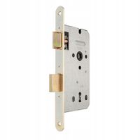 ZAMEK WPUSZCZANY DO DRZWI WKŁADKA 72/50 GERDA ZW100 ZŁOTY OCYNK NA KLUCZ