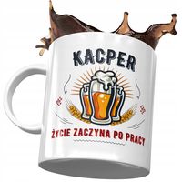 Kubek Dla Kacpra Przyjaciela Kolegi Na Prezent Z Nadrukiem Ze Zdjęciem