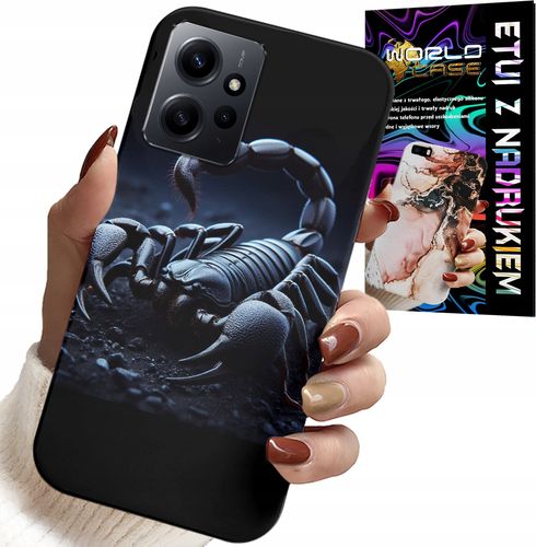 ETUI DO XIAOMI NOTE 12 4G - SKORPION, SKORPIONY + FOLIA HYDROŻELOWA na Arena.pl
