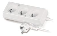 przedłużacz mieszkaniowy 3 gniazda 3 metry z/u - vt-300-1303