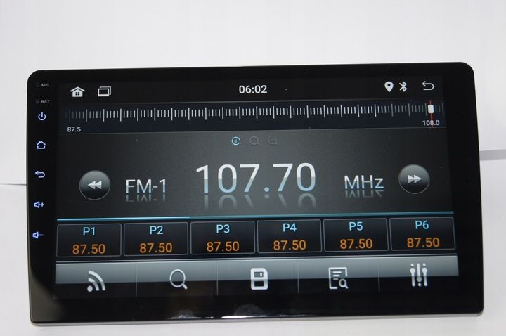 Radio dotykowe 9cali samochodowe 2/32gb USB GPS WiFi Bluetooth Android Auto zdjęcie 8