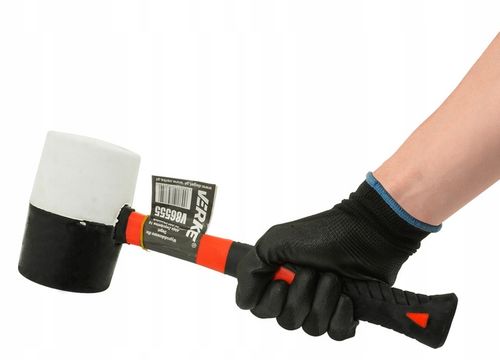 MŁOTEK GUMOWY BRUKARSKI BLACHARSKI DO KOSTKI BRUKOWEJ 1100g FIBERGLASS na Arena.pl