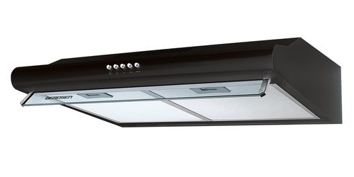 OKAP PODSZAFKOWY KUCHENNY WĘGLOWY 60cm BERDSEN CZARNY 10A na Arena.pl