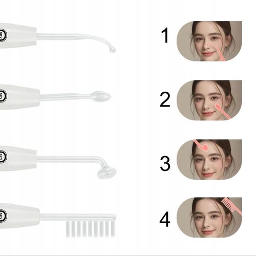 DARSONVAL QSKY DERMA WAND 4w1 PRO DO PIELĘGNACJI TWARZY ZMARSZCZEK I WŁOSÓW na Arena.pl