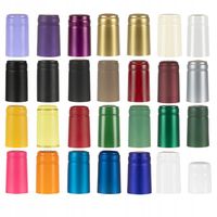 100x KAPTURKI TERMOKURCZLIWE NA BUTELKI KOLORY WESELE WINO NALEWKI