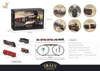 ZABAWKOWA KOLEJKA DLA DZIECI Z AKCESORIAMI