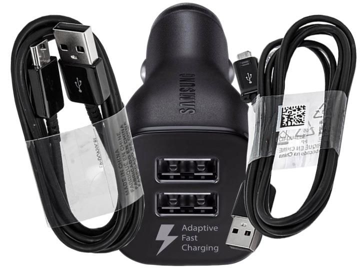 ŁADOWARKA SAMOCHODOWA EP-LN920 + TYP C EP-DG950 + MICRO USB ECB-DU4 zdjęcie 1