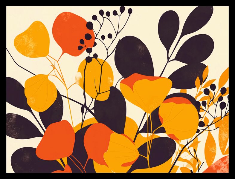 Plakat 40x30cm Ogrodowa Paleta zdjęcie 2