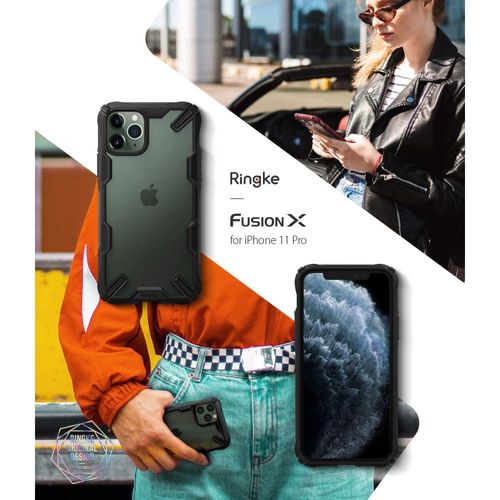 RINGKE FUSION X IPHONE 11 PRO BLACK na Arena.pl