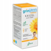 Grintuss Pediatric syrop dla DZIECI na kaszel suchy i mokry 210 g